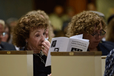 Memorial for murdered teens