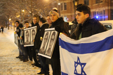 DePaul vigil protest 230