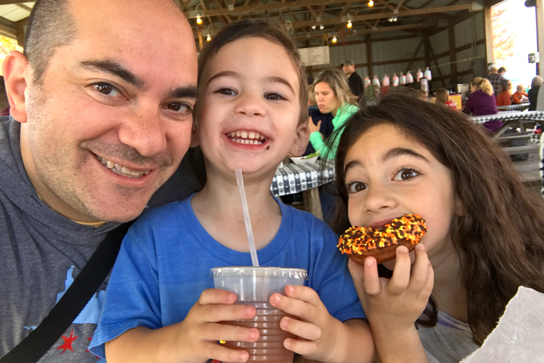 Trying to raise a few good Jewish kids photo