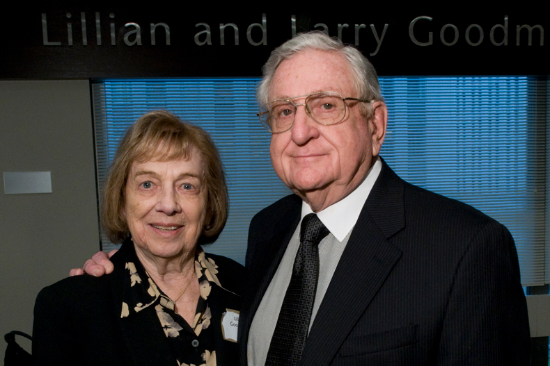 Lawrence and Elaine Goodman