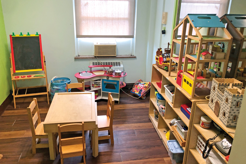 Comforting children photo