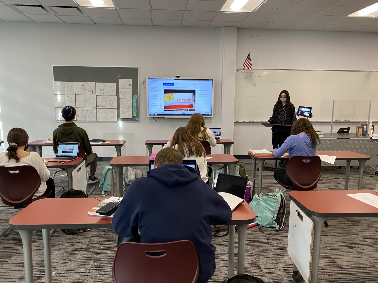 Classroom during COVID