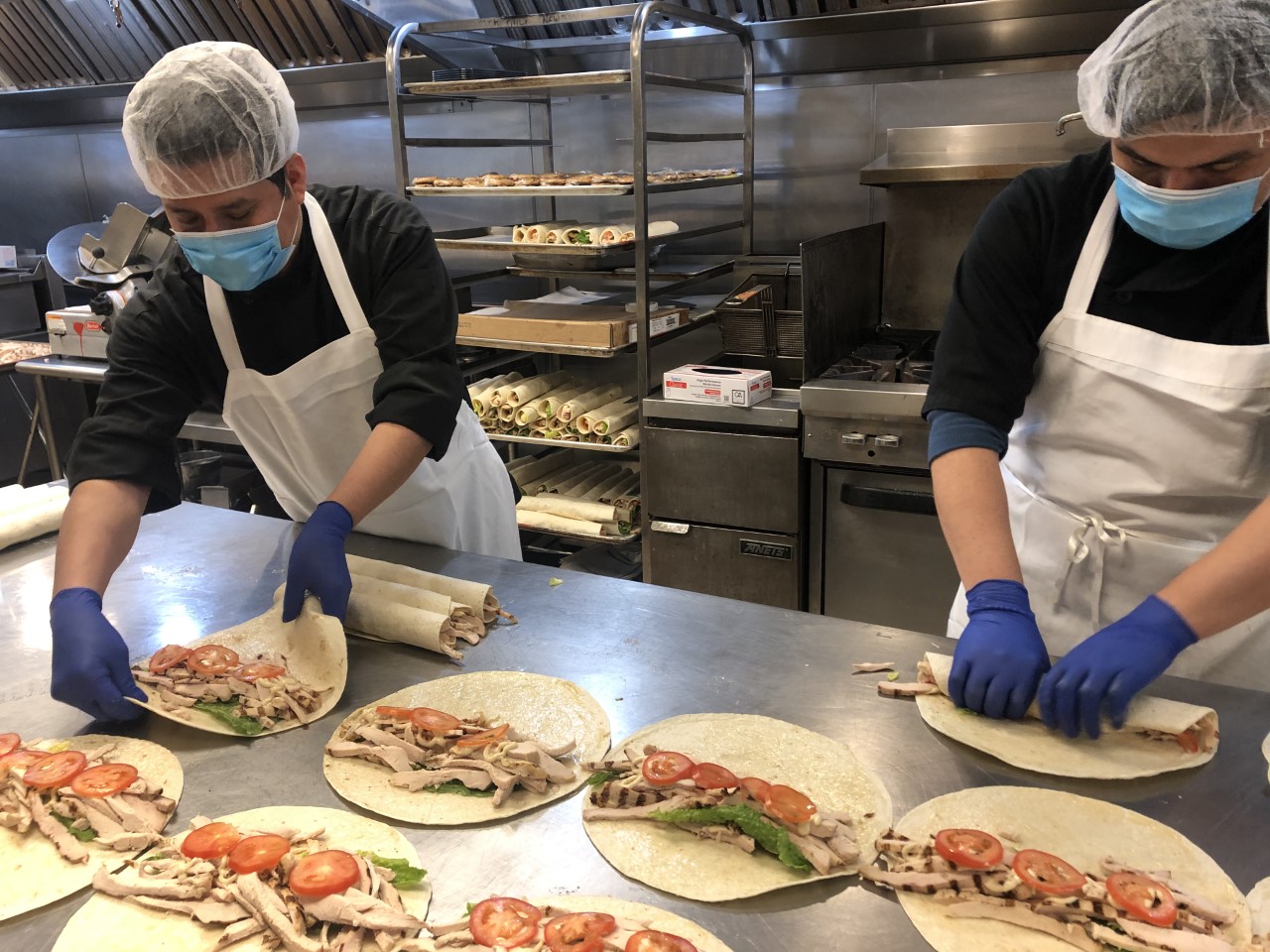 Zelda's Catering kitchen