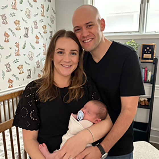 Emily Ribot and her hu