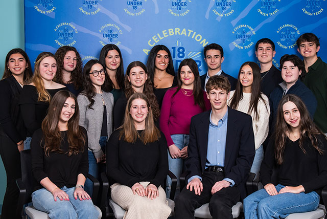 18 under 18 group photo of 2025