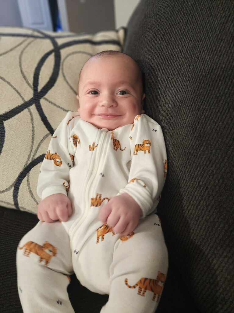 New born baby Ethan Einbender.