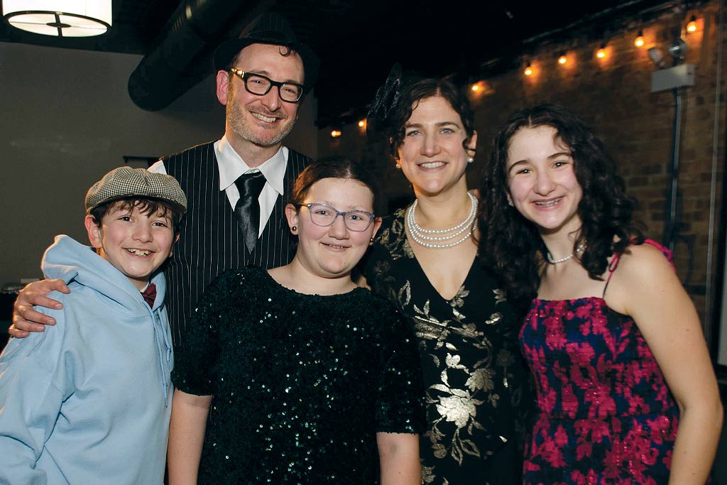 Nataniella Benson with her family. (Photo courtesy of Merav Benson)