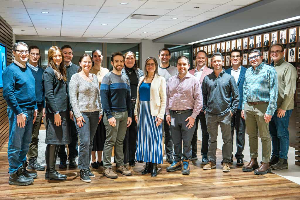 Participants in the inaugural cohort of the JUF Civic Leadership Development Program gather during the final session of the four-month initiative. (Photo credit: Matthew Reitman)