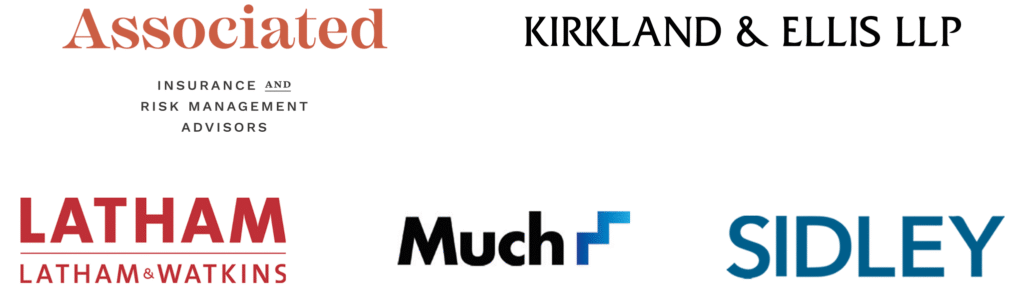 Associated Insurance And Risk Management Advisors, Kirkland & Ellis, Latham & Watkins, Much, Sidley