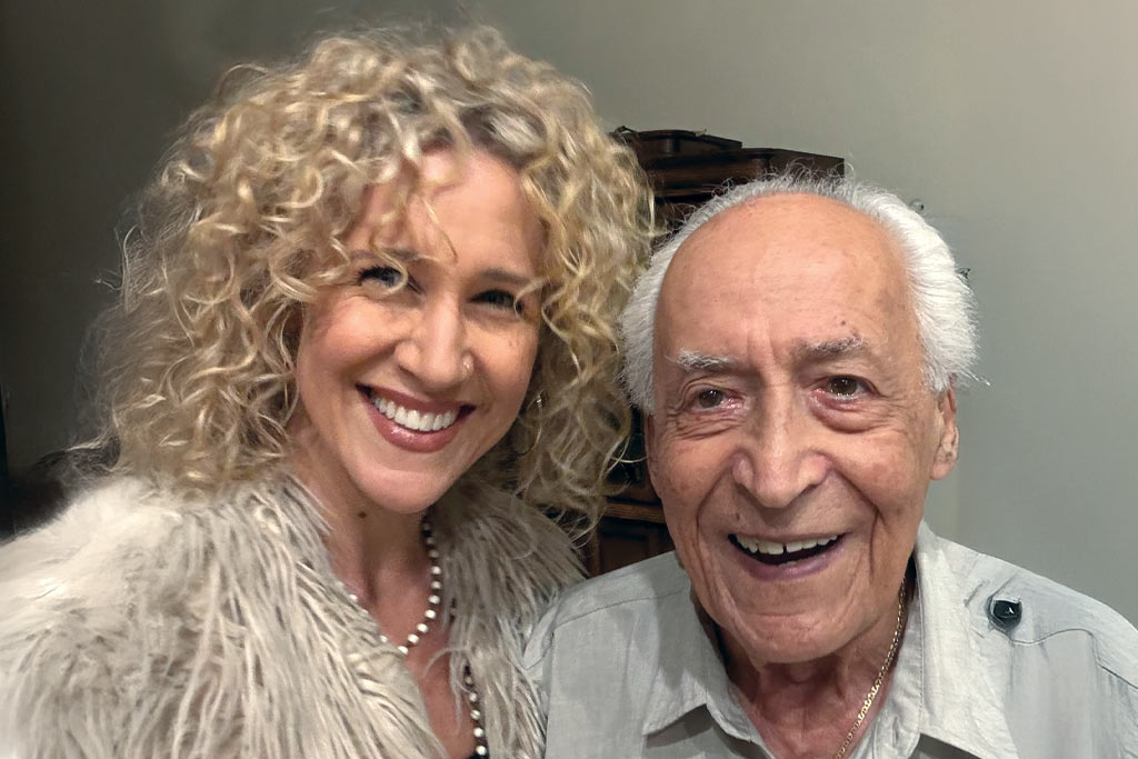 The late Dr. Hai Solomon with his daughter, Rebecca &ldquo;Be&rdquo; Solomon.