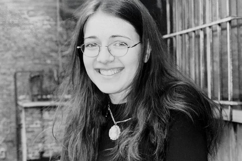 A photo of Julie Sugar in the early 2000s.