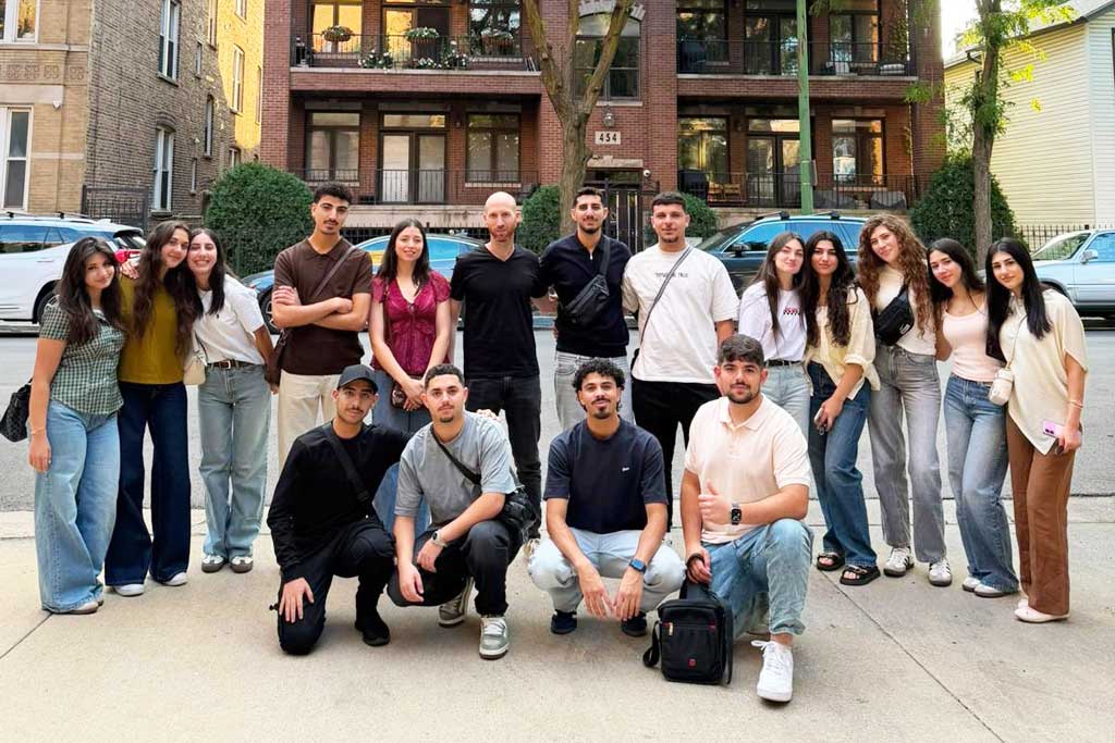 A photo of Sanabel Druze participants