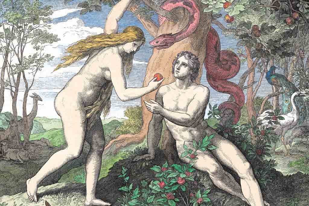 A photo of Adam at the Garden of Eden