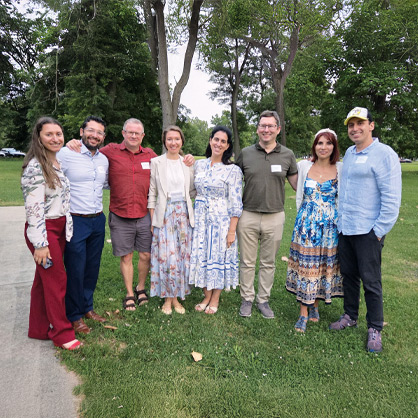 A photo of JUF's Russian-speaking Jewish Division Excelsior Committee