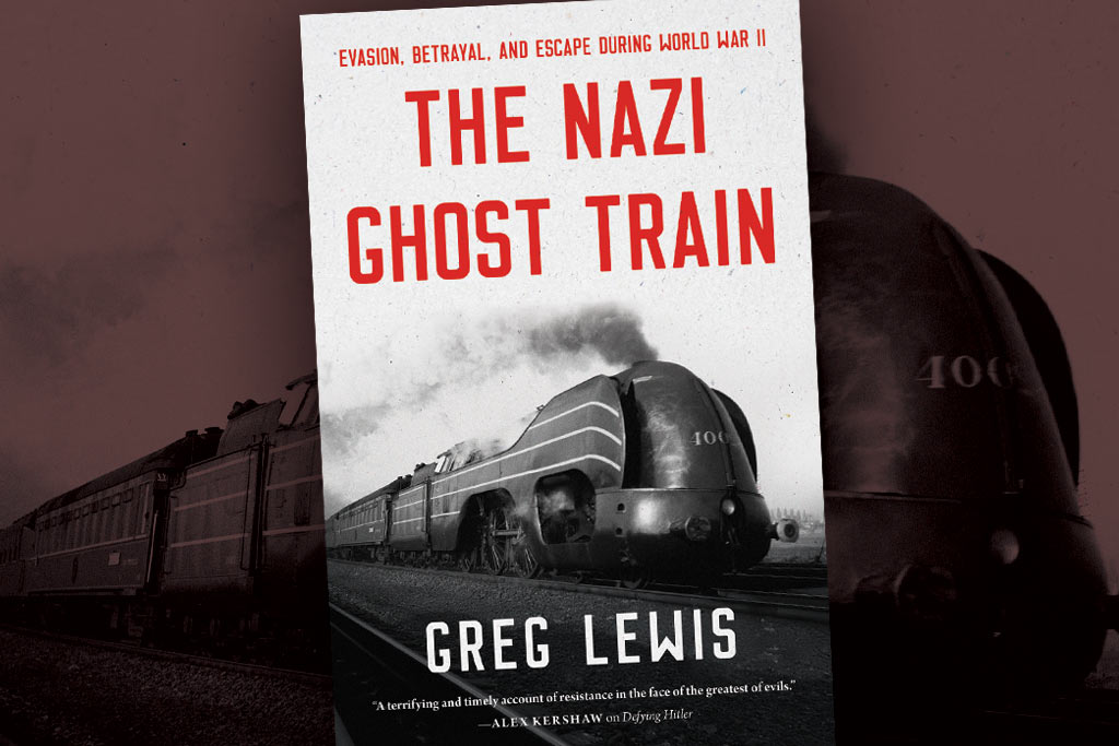 A photo of Greg Lewis' new book.